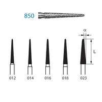 FRESA DIAMANTE CONICA REDONDEADA 850.314