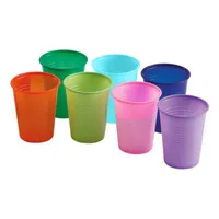 VASOS PLÁSTICO MONOART 200CC - VERDE