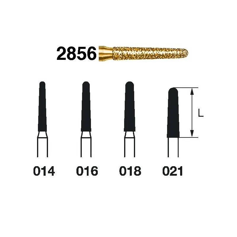 FRESAS DIAMANTE KOMET FG - 2886.314.014 5UDS SERIE 2000