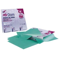 M DAM DIQUES DE GOMA VERDES 