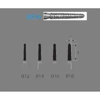 FRESA DIAMANTE CONICA REDONDEADA 8856.314 GRANO FINO FRESA DIAMANTE CONICA REDONDEADA 8856.314 GRANO FINO