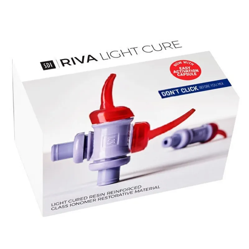 Riva Light Cure HV color A2 - Ionómero reforzado 50 capsulas