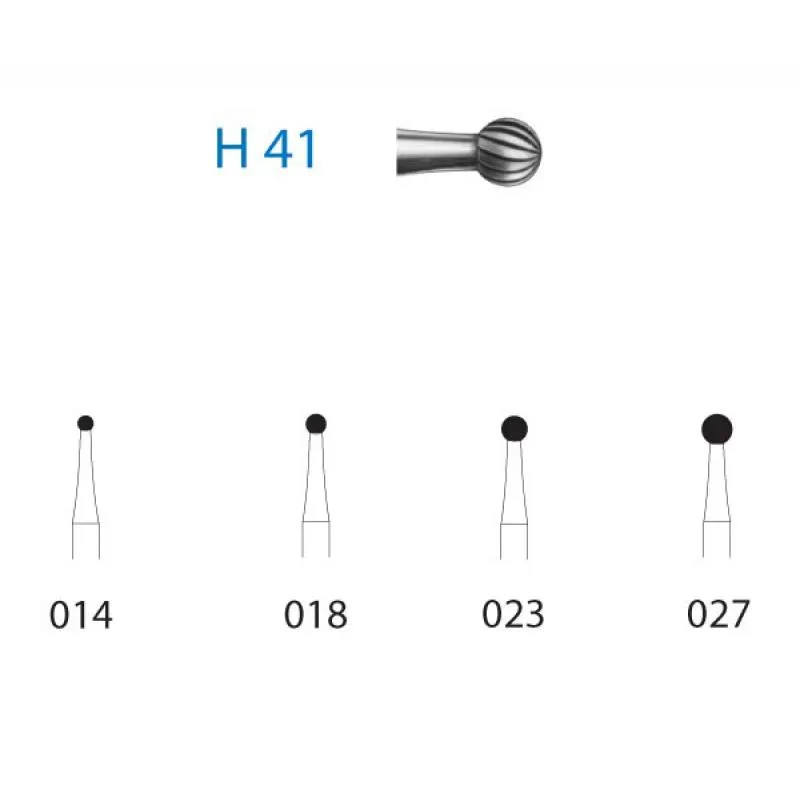 FRESA CARBURO TUNGSTENO BOLA H41.314