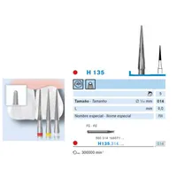 FRESAS CARBIDE KOMET FG - H135.314.014 FG 5UDS UDS.ACABADO