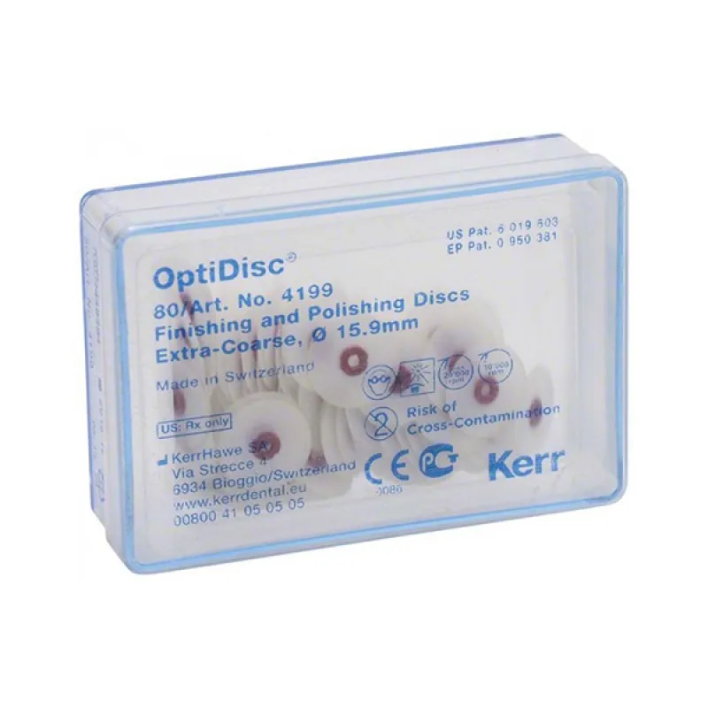 REPOSICIÓN DISCOS OPTIDISC - EXTRA GRUESO 15.9MM (80 UDS)