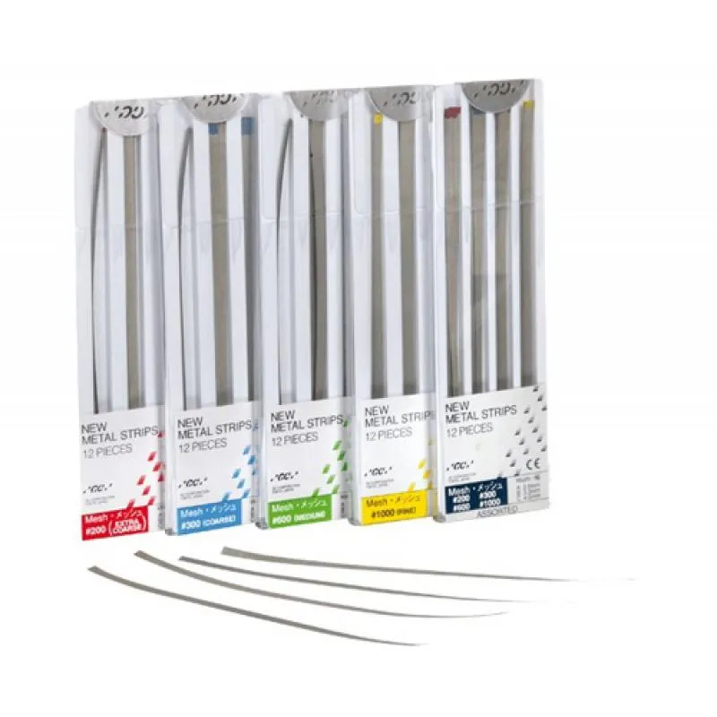 METAL STRIPS 12 UDS Nº 1000 - AMARILLAS (000263)