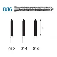 FRESA DIAMANTE CILINDRICA 886.314 GRANO MEDIO