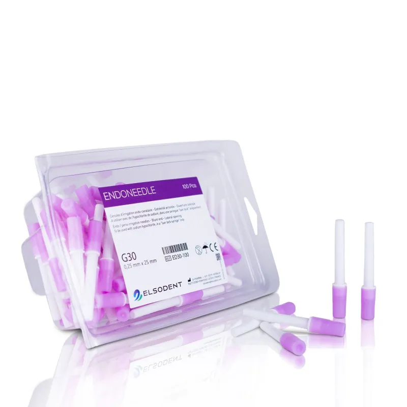 AGUJAS IRRIGACIÓN ENDONEEDLE MORADAS 30GR