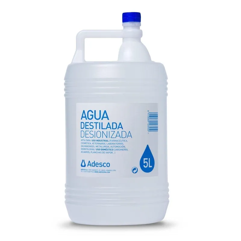 AGUA DESTILADA AUTOCLAVES 5L - 3 UDS