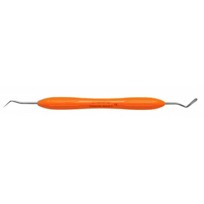 ESPÁTULA ERGOMAX PARA COMPOSITE 6 NARANJA
