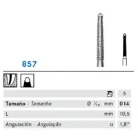 FRESAS DIAMANTE KOMET FG - 857.314.014 5UDS