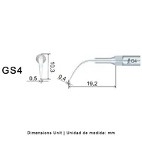 INSERT WOODPECKER GS4 COMPATIBLE SIRONA
