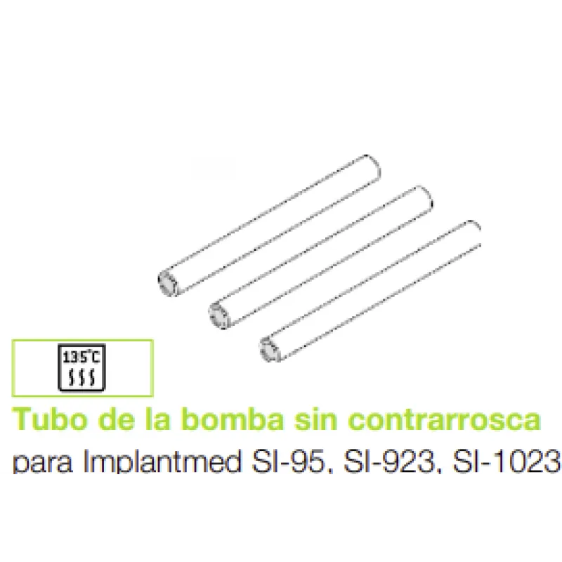 TUBO PARA BOMBA P/IMPLANTMED 3 UDS