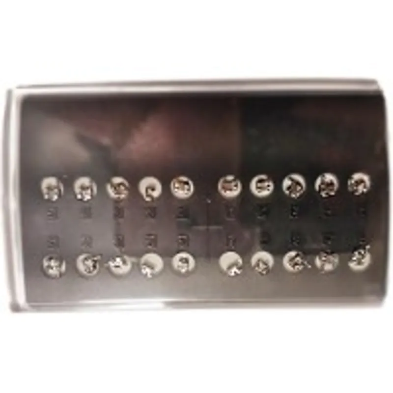 BRACKETS METÁLICOS 10UDS - MBT 022 - N25 C/BOLA