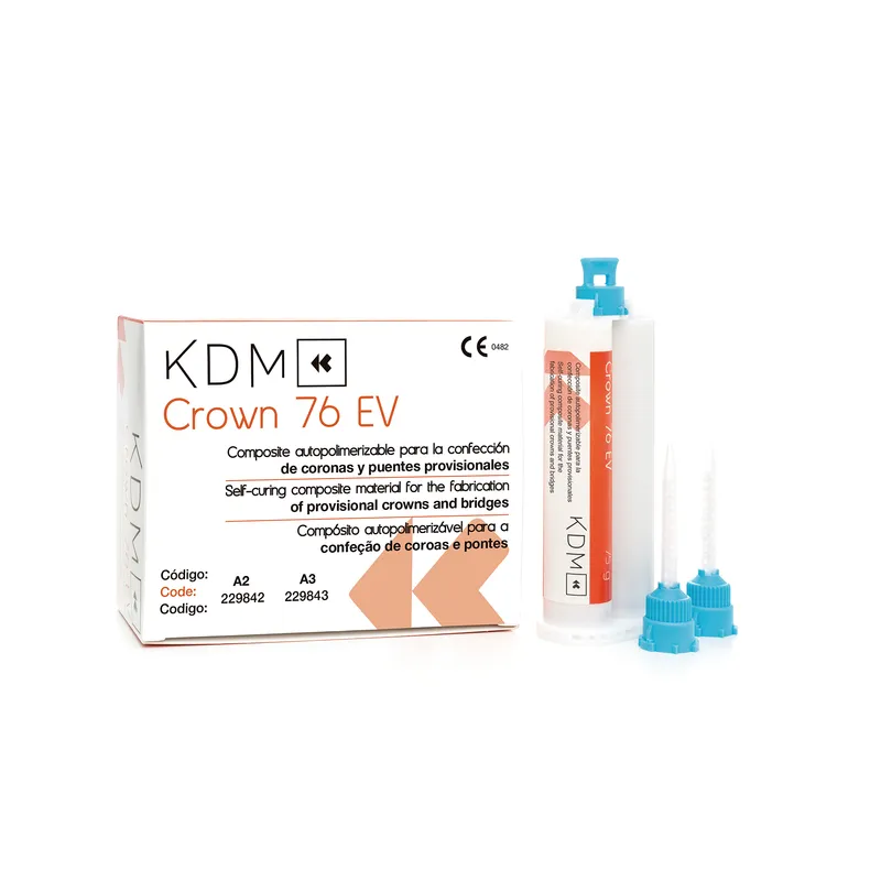 KDM CROWN EV - A2 CARTUCHO 75 G + CANULAS 