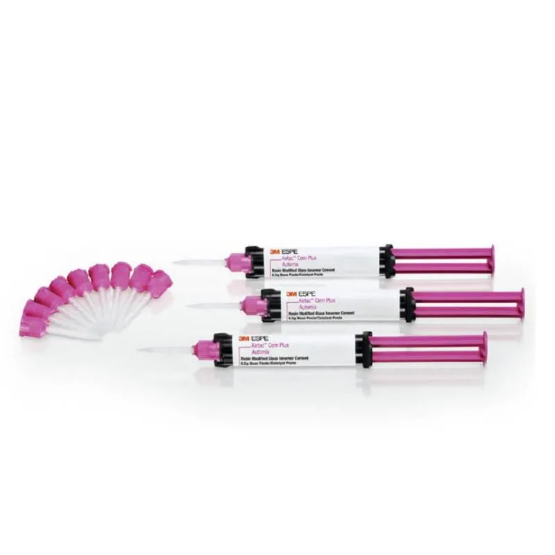 KETAC CEM PLUS AUTOMIX KIT3 JERINGAS 8,5GRS.+36 PUNTAS