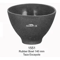 TAZA ESCAYOLA NEGRA 140MM