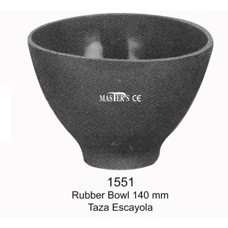 TAZA ESCAYOLA NEGRA 140MM