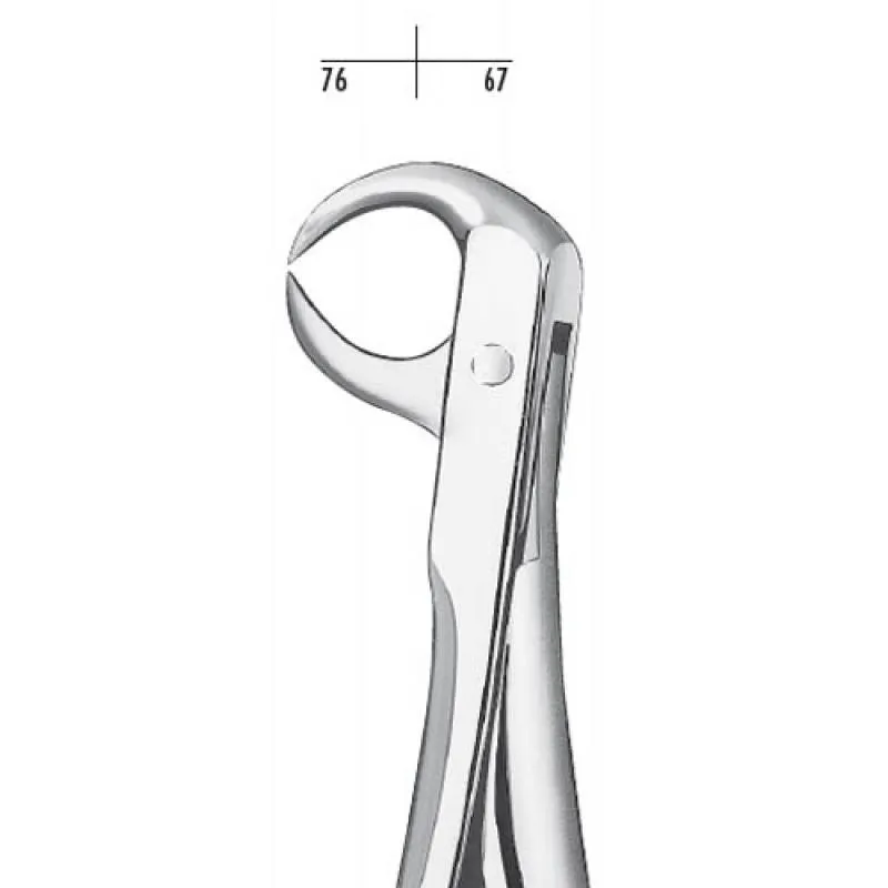 FORCEPS CARL MARTIN NºE86C MOLAR INFERIOR PICO DE LORO Pico de Loro