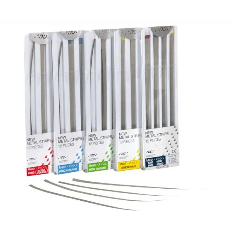 METAL STRIPS 12 UDS Nº 300 - AZULES (000255)