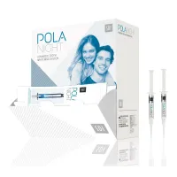 Pola Night 10% Kit es un sistema de blanqueamiento dental de uso domiciliario, ideal para pacientes que buscan resultados profesionales desde casa. Formulado con peróxido de carbamida al 10%