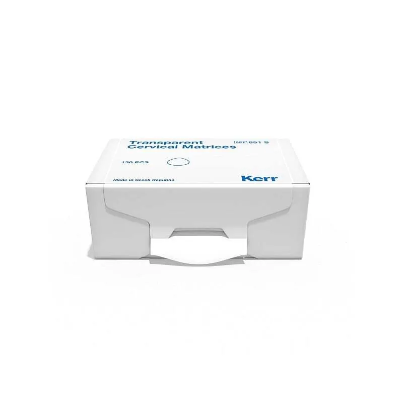 MATRICES TRANSPARENT CERVICALES 150UDS