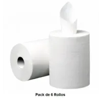 PAPEL SECAMANOS CHEMINE - 6 rollos, 60m, 45 diámetro