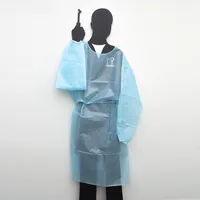 BATA IMPERMEABLE AZUL
