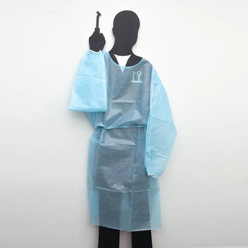 BATA IMPERMEABLE AZUL