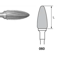 FRESAS KOMET PM TUNGSTENO H251GSQ.104.060 - 1UD.