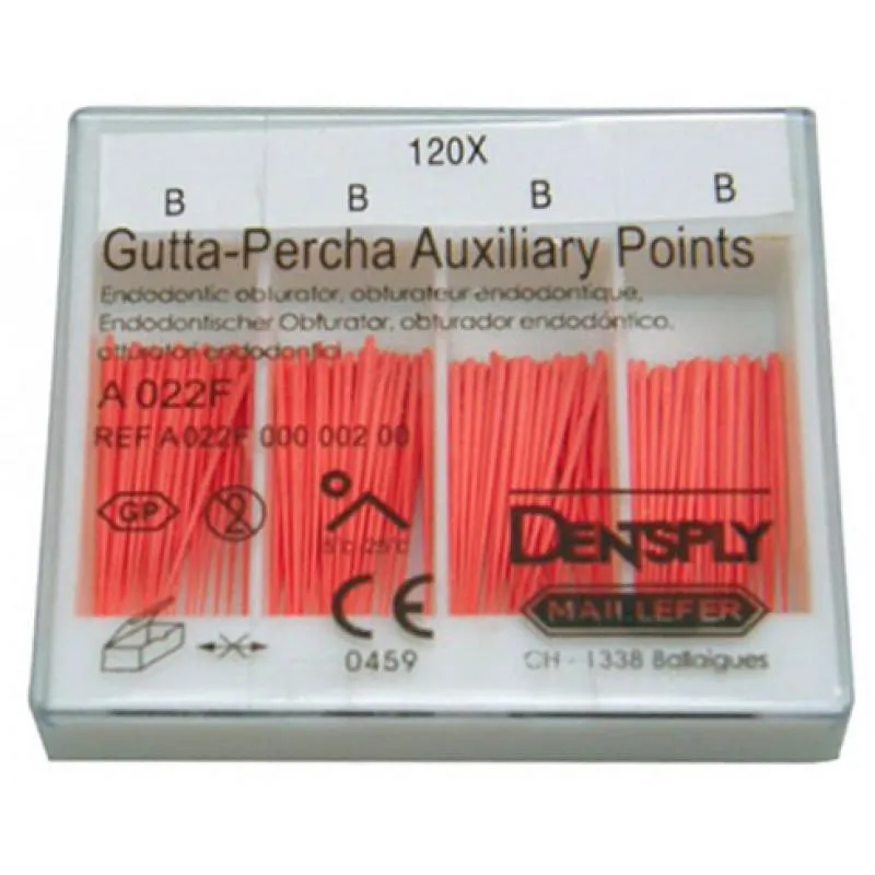 PUNTAS GUTTAPERCHA PIRATAS 24MM - (A) XFINA