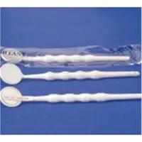 ESPEJOS DESECHABLES CON MANGO BRILLANT Nº4 10UDS