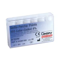 PUNTAS GUTTAPERCHA 04-06 - 04 - Nº20 PUNTAS GUTTAPERCHA 04-06 - 04 - Nº20