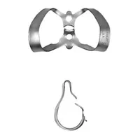 CLAMPS SATIN STEEL Nº9 ANTERIORES