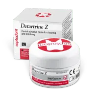 Pasta de profilaxis de la marca Septodont con zirconio, ideal para limpieza dental.
