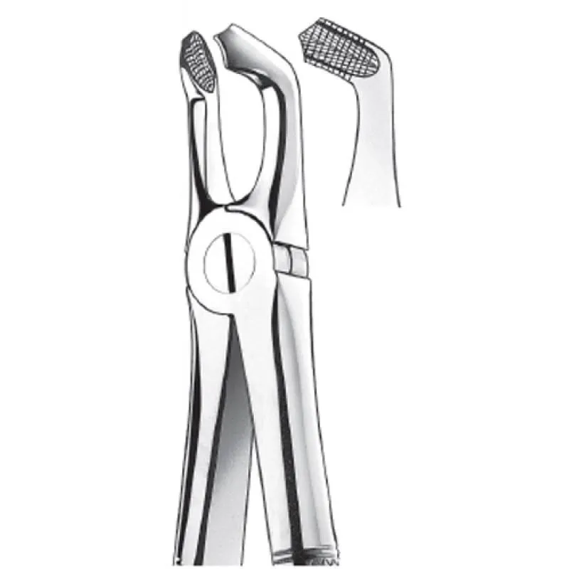 FÓRCEPS TERCEROS MOLARES INFERIORES FIG. 79