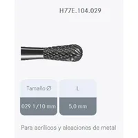 FRESA CARBURO TUNGSTENO H77E.104 - 1UD