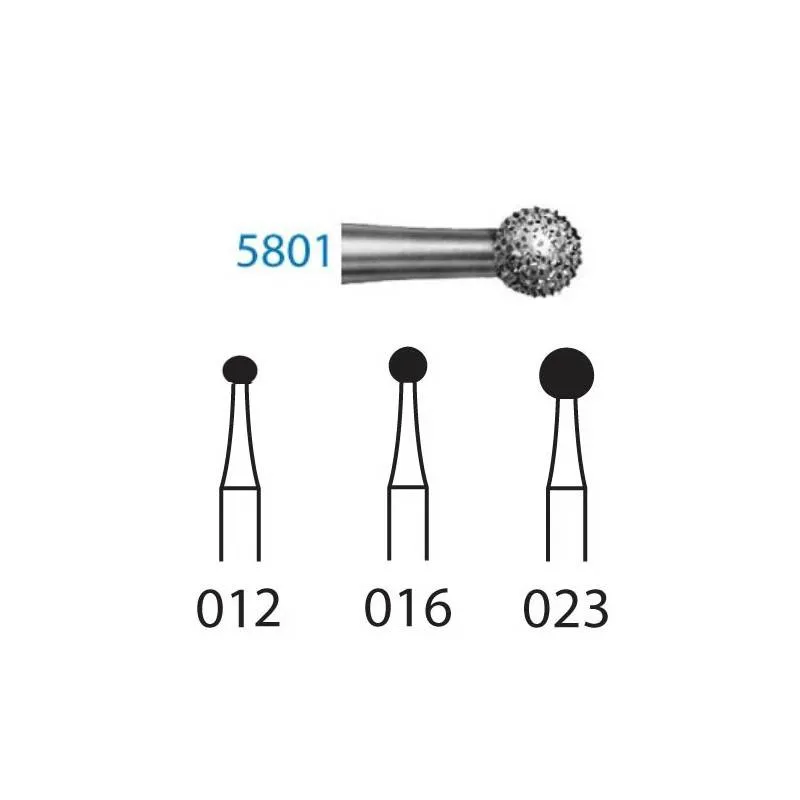 FRESAS DIAMANTE KOMET FG - 5801.314.023 5UDS.