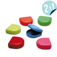2x1 CAJAS ORTODONCIA CON AGUJEROS SURTIDAS