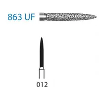 FRESAS DIAMANTE KOMET FG - 863UF.314.012 5UDS. GRANO XX-FINO