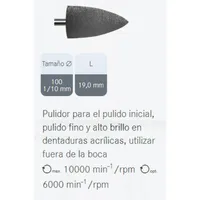 PULIDOR KOMET PM - 9642M.104.100 -10UDS.P/ACRILICOS