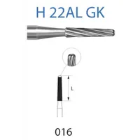 FRESAS CARBIDE KOMET FG - H22ALGK.314.016 5UDS.