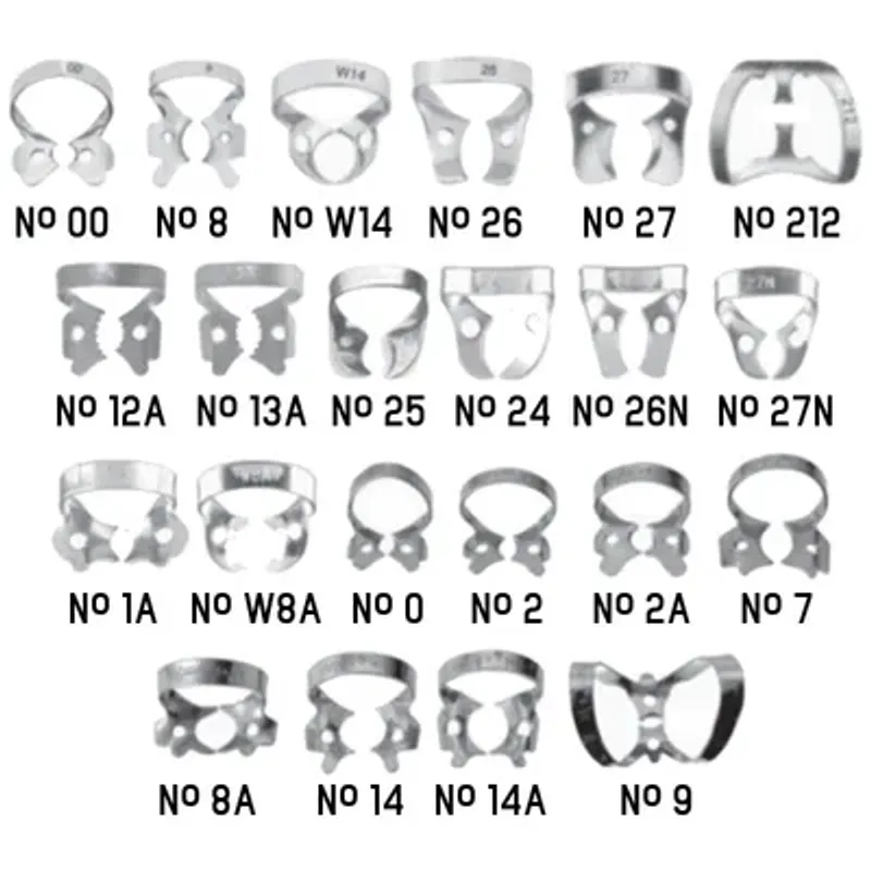 CLAMP AISLAMIENTO C/S ALAS - Nº 27N - PREMOLAR SIN ALA