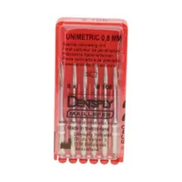 FRESA CALIBRADORA UNIMETRIC 0.8MM - 6UDS