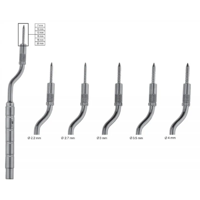 OSTEOTOMO MASTER CURVO Ø 2,7MM - 1589
