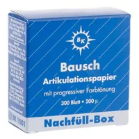 PAPEL ARTICULAR 200 MICRAS - REPOSICIÓN 52X18MM - AZUL DOBLE CARA