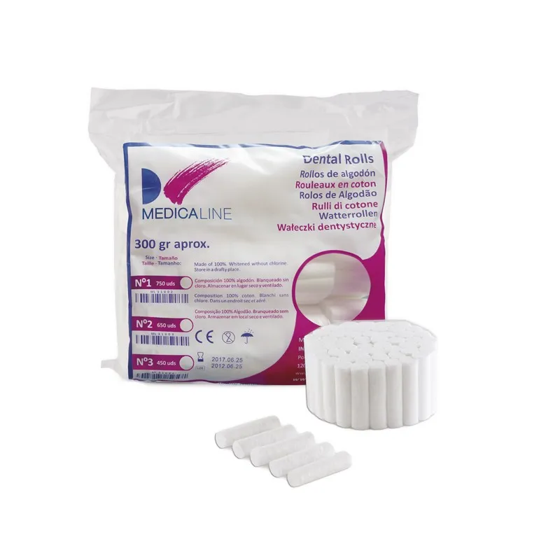 ROLLOS ALGODÓN MEDICALINE 300GR Nº 2