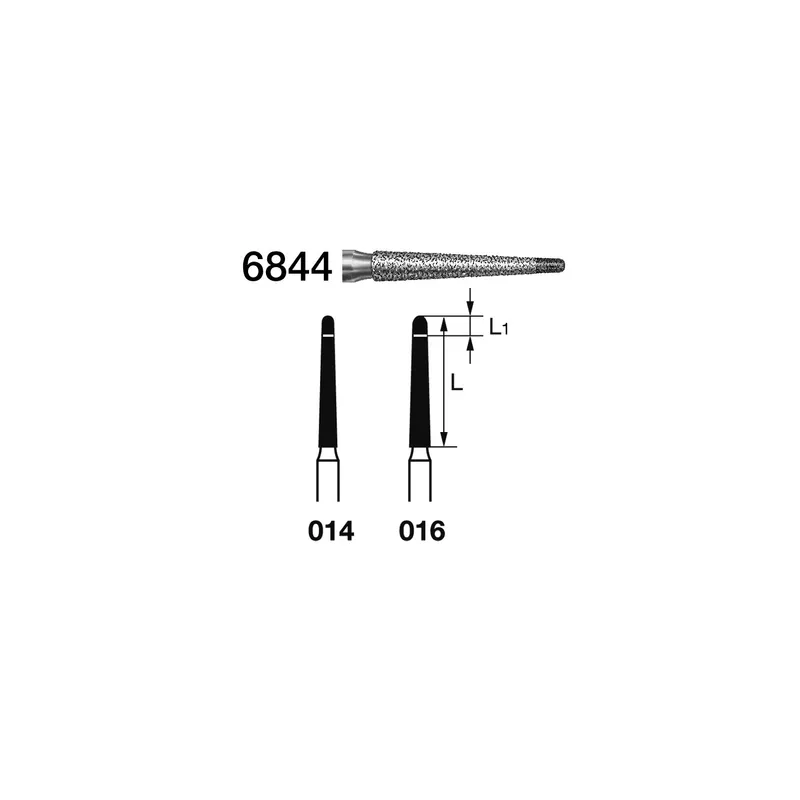 FRESAS DIAMANTE KOMET FG -6844.314