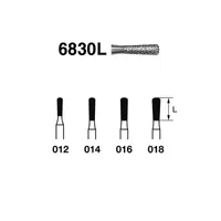 FRESAS DIAMANTE KOMET FG - 6830RL.314