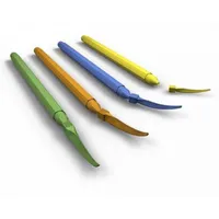 CUÑAS DE PLÁSTICO CON MANGO - PEQUEÑAS AZULES - 100 UDS